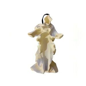 4in white ghost Christmas ornament